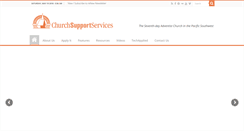 Desktop Screenshot of churchsupportservices.org